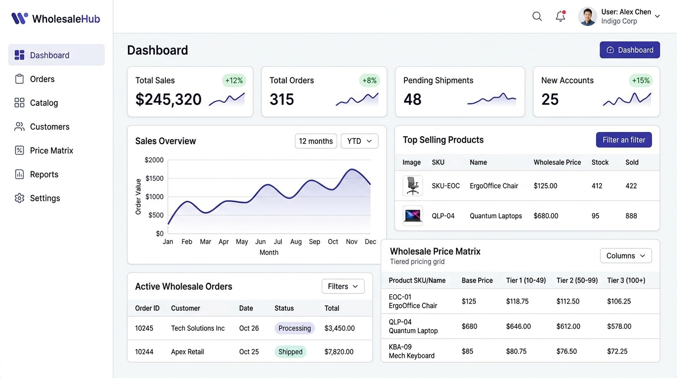 Custom PHP CRM & Client Portal